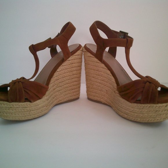 Aldo Patuel Wedge Heel Sandal Size 39 Women's 8.5 - Picture 4 of 8